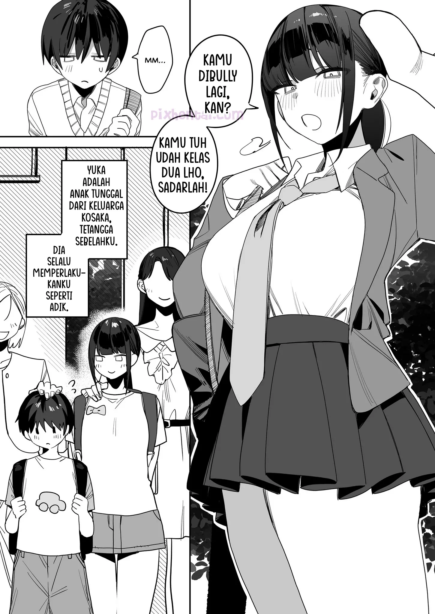 Komik hentai xxx manga sex bokep Satu satunya Kelemahan Yuka yang Tanpa Cela Mudah Terangsang 4